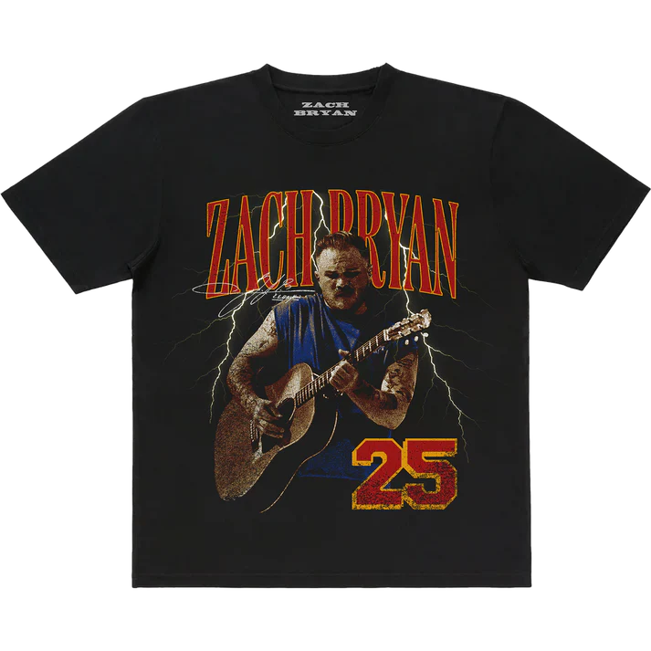 Zach Bryan 2025 Lightning Tee