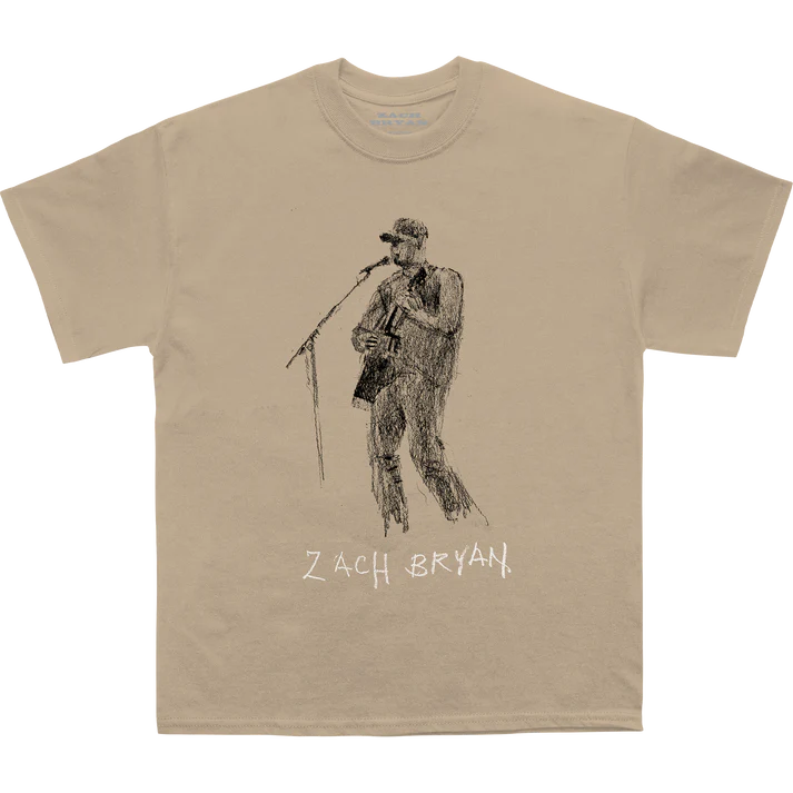 Zach Bryan Sketch Tee